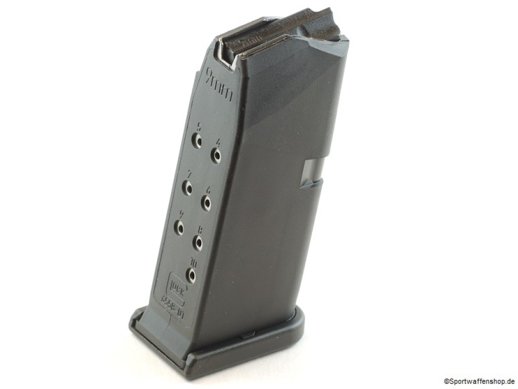 Magazin Glock 26 Gen4 für Schmeisser AR15-9 10 Schuss
