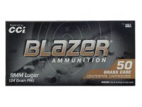CCI Blazer 9mm 124gr FMJ