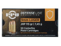 PPU Defence Line 9mm Luger 115g JHP