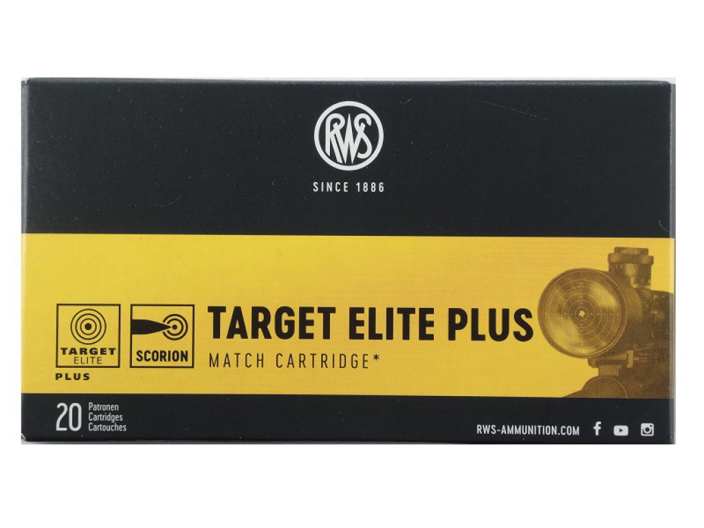 RWS Target Elite Plus .223Rem HP 52gr